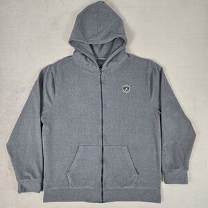 American Needle Hoodie Mens Large Reddimg Country Club Full Zip Soft Golf